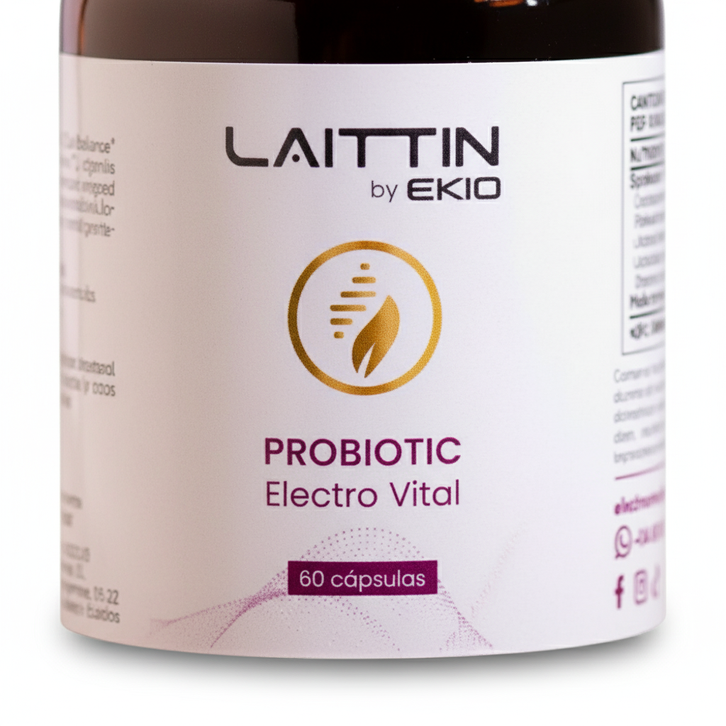 Probiótico electro vital premium laittin by ekio