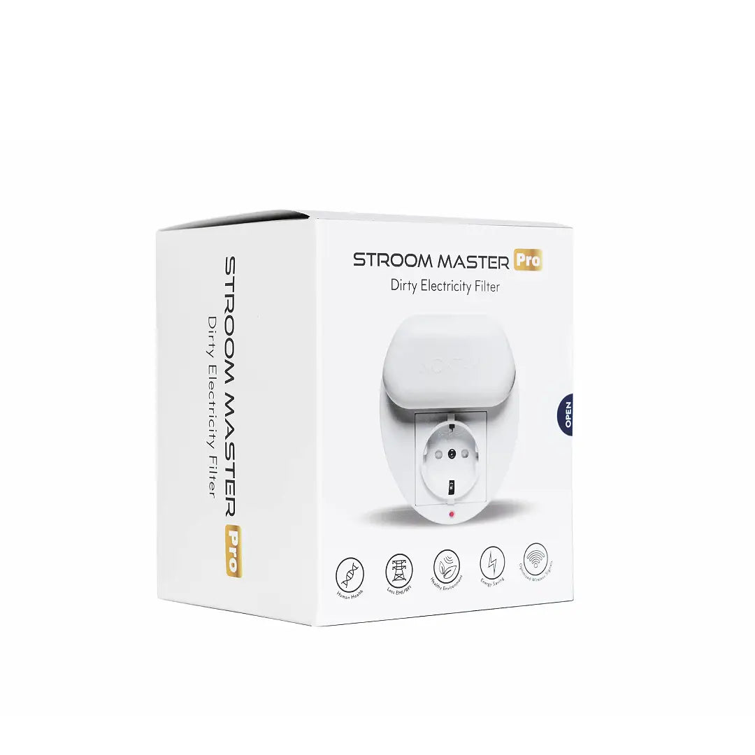 Detalle de stroommaster pro, protege tu espacio de radiaciones invisibles