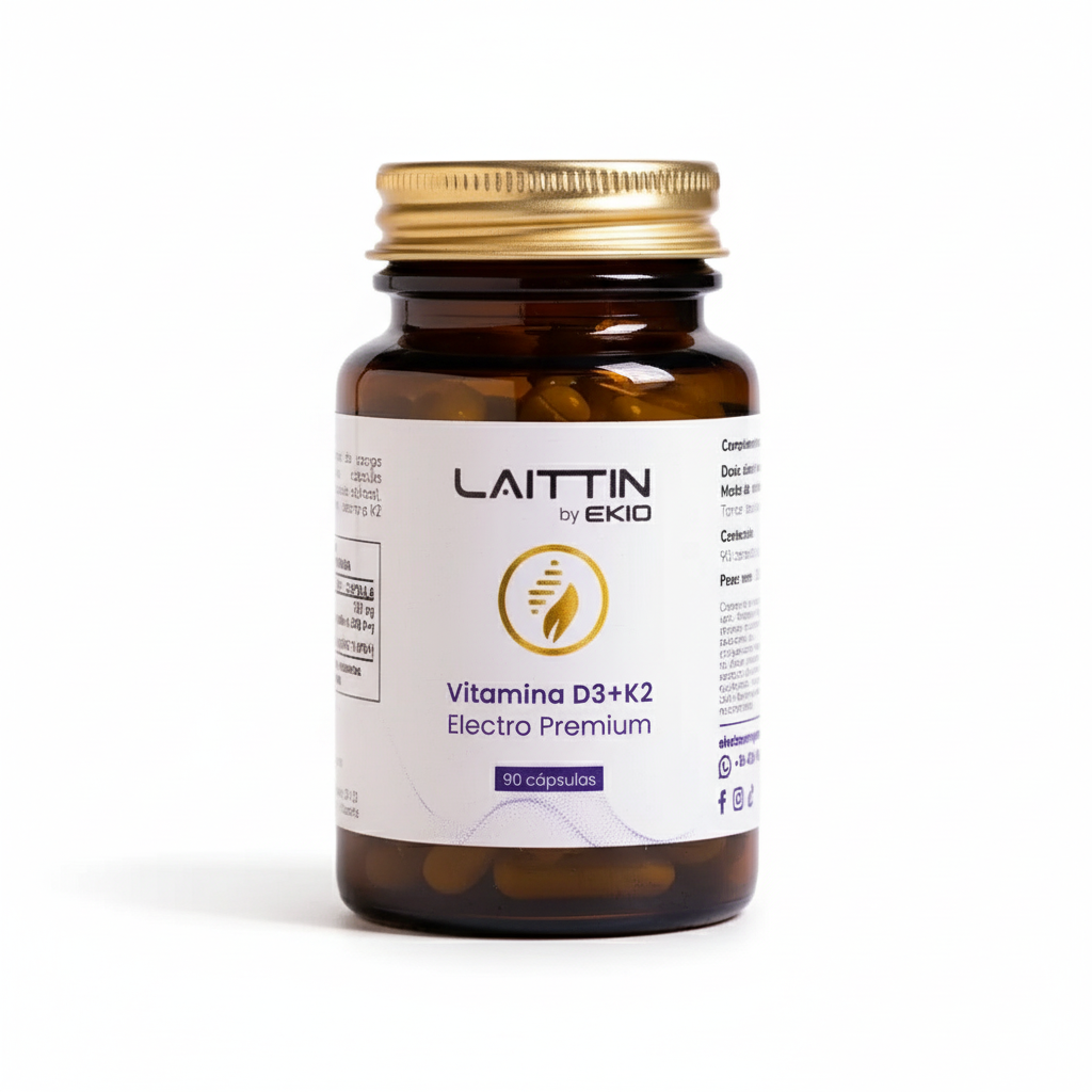Vitamina D3+K2 Electro Premium de Laittin
