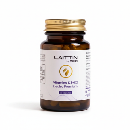 Vitamina D3+K2 Electro Premium de Laittin
