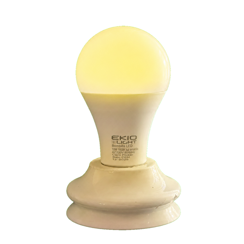 Bombilla LED Amarilla 1800K