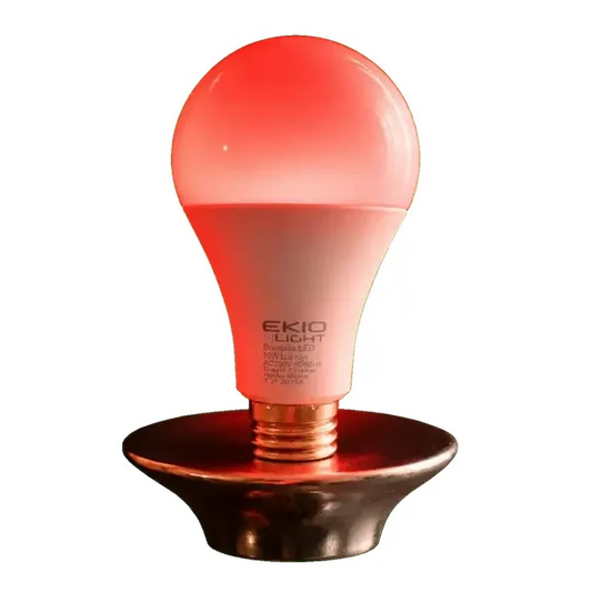 bombilla de luz roja ekio light
