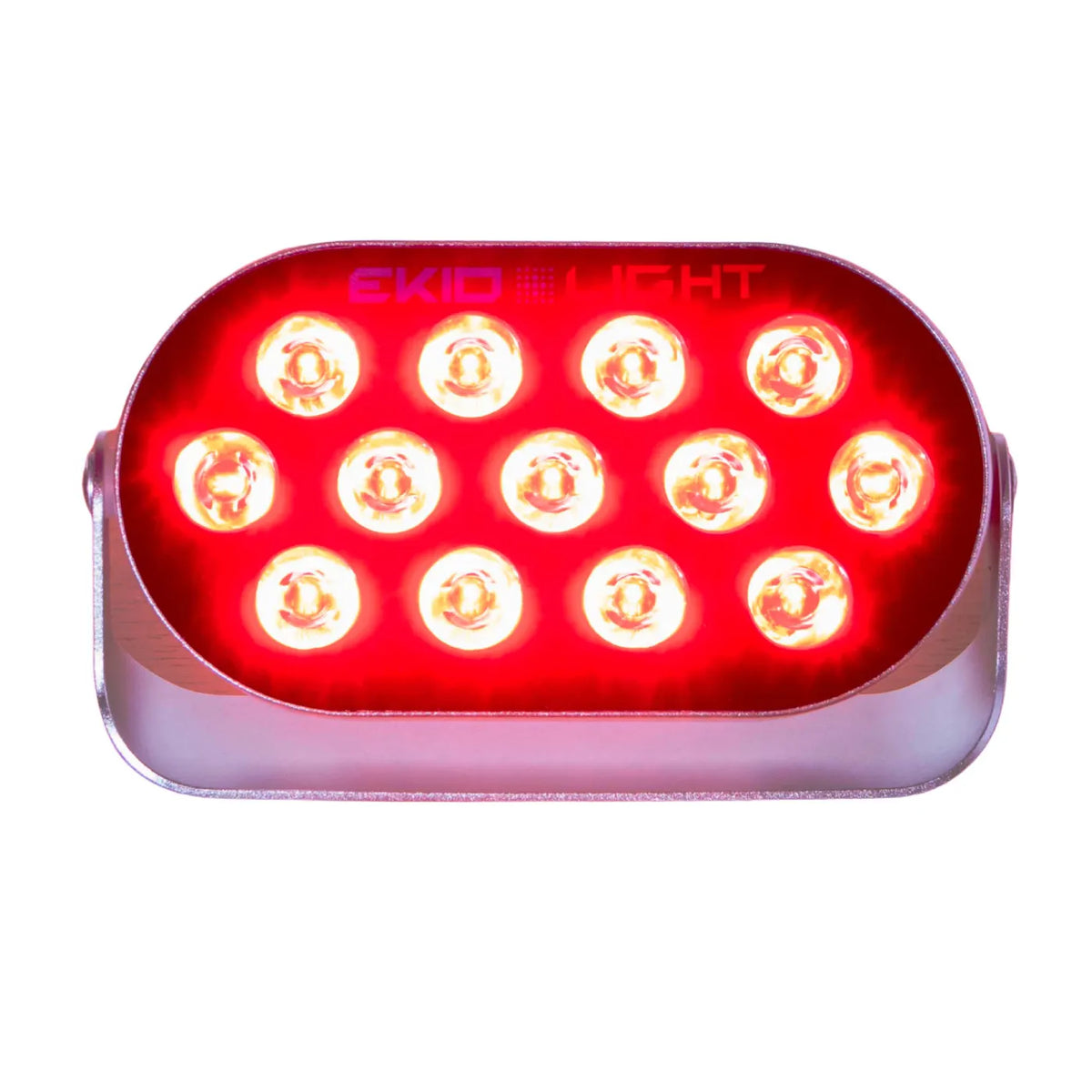Lámpara de luz roja CORE de EKIO Light con LEDs encendidos