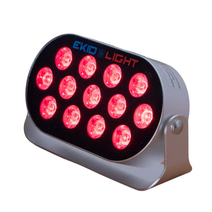 Lampara de luz roja Core encendida frontal lateral