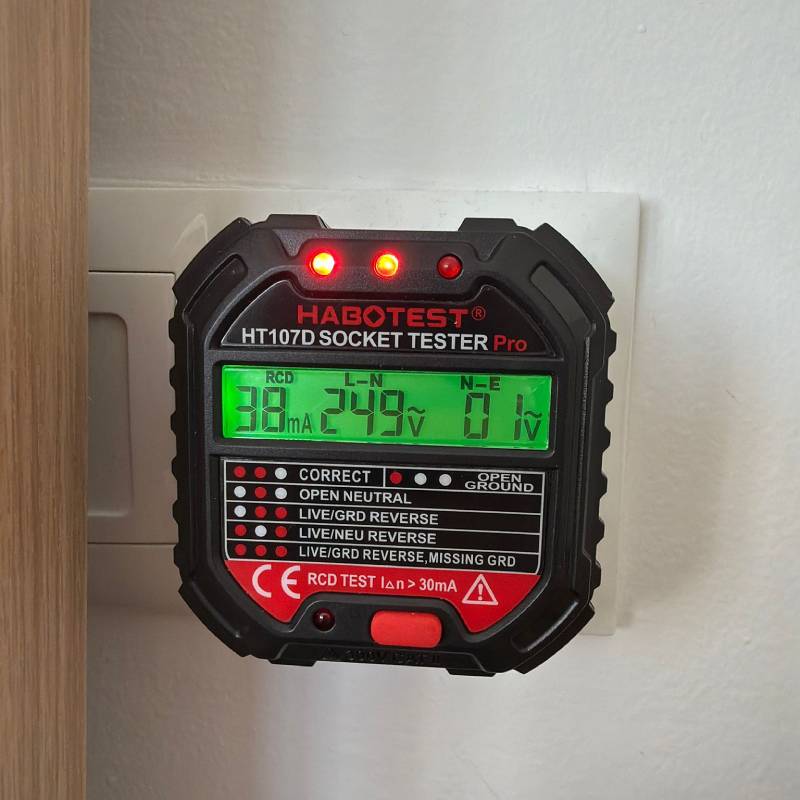 detector de fugas electréctricas