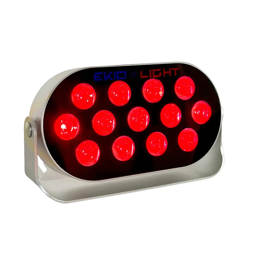 Detalle de lampara luz roja core de ekio light 
