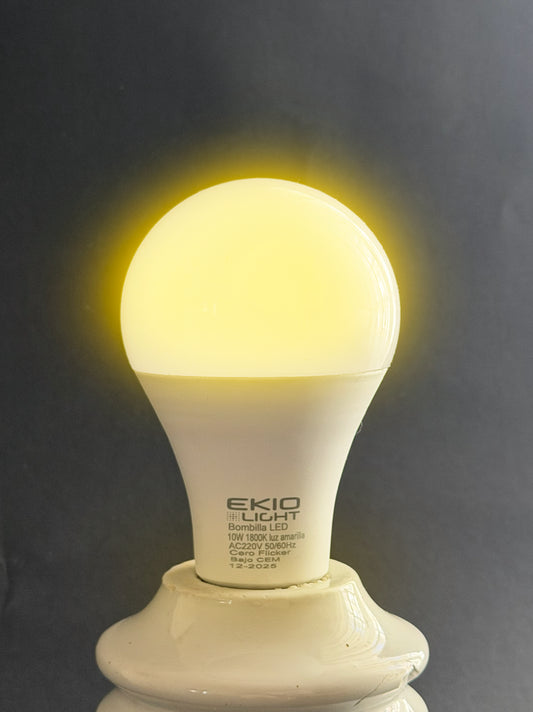Bombilla LED Amarilla 1800K