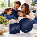 Imagen de familia que está protegida por el pack familia de Spiro