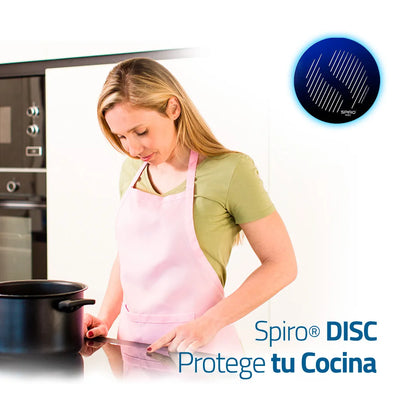 Detalle en uso de Spiro Disc