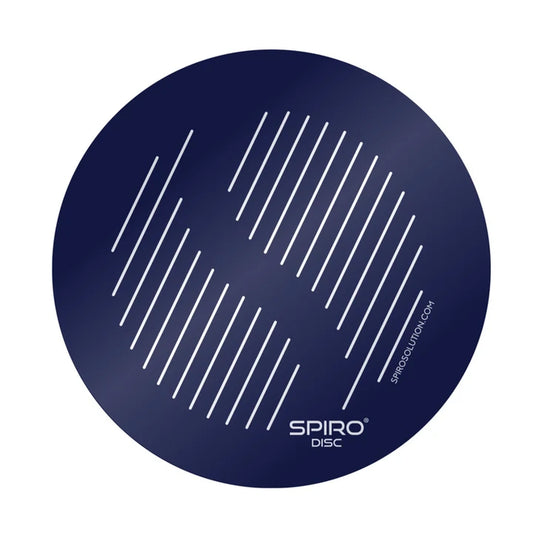 spiro disc , detalle de frontal, protección EMF