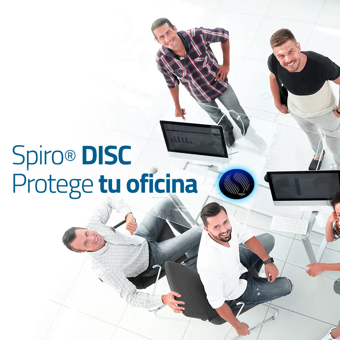 Detalle en uso de Spiro Disc