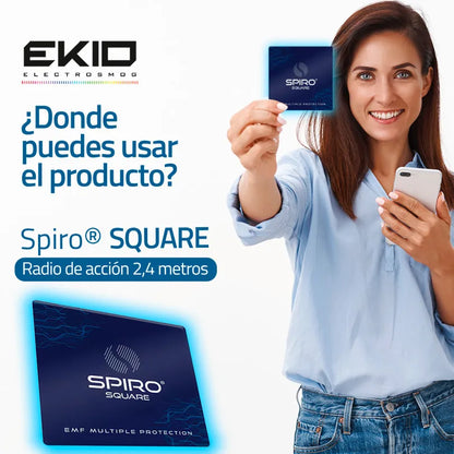 Detalle en Uso de la Spiro Square