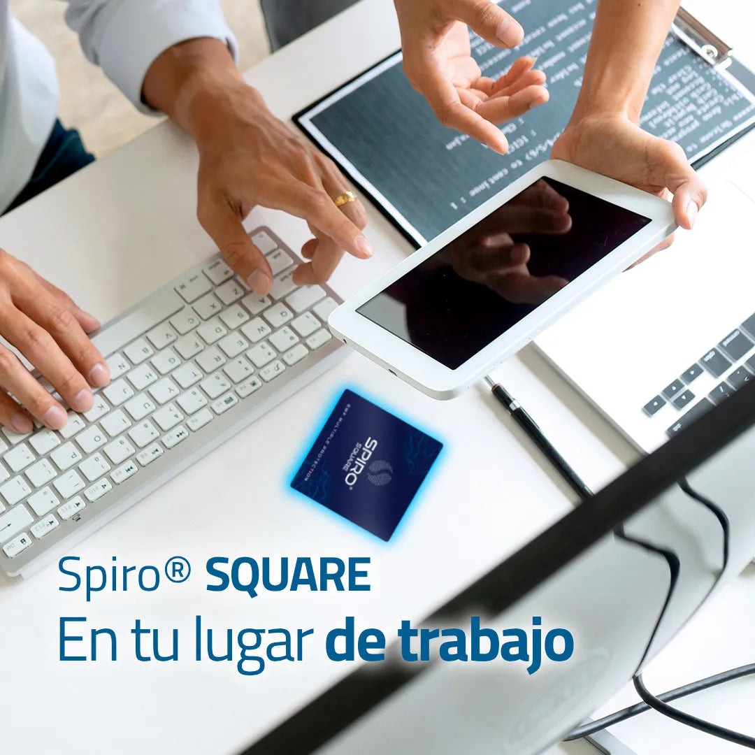 Detalle en Uso de la Spiro Square