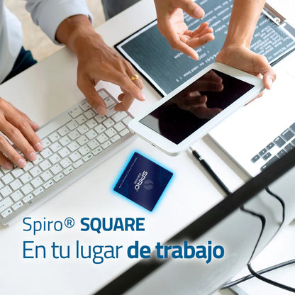 Detalle en Uso de la Spiro Square